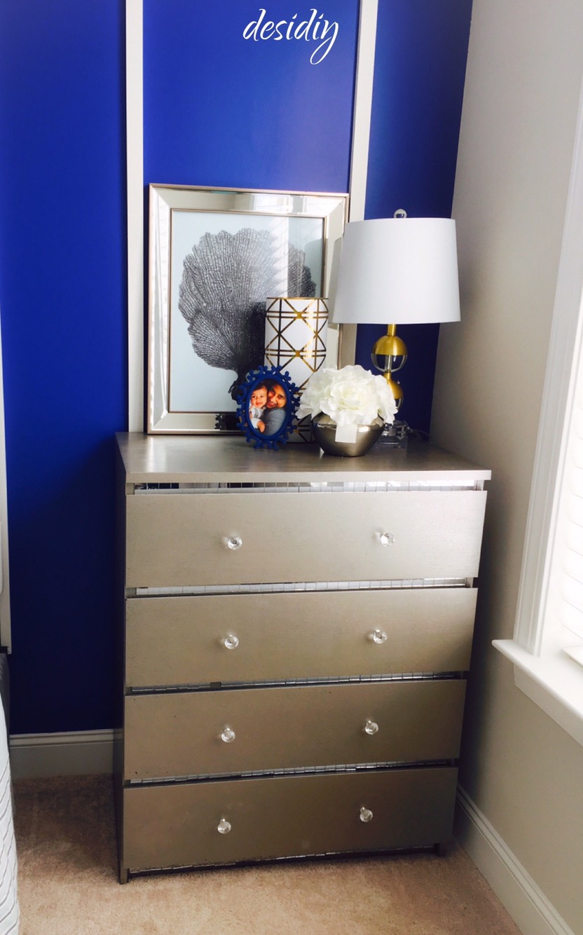 silver dresser ikea Ikea Malm dresser makeover