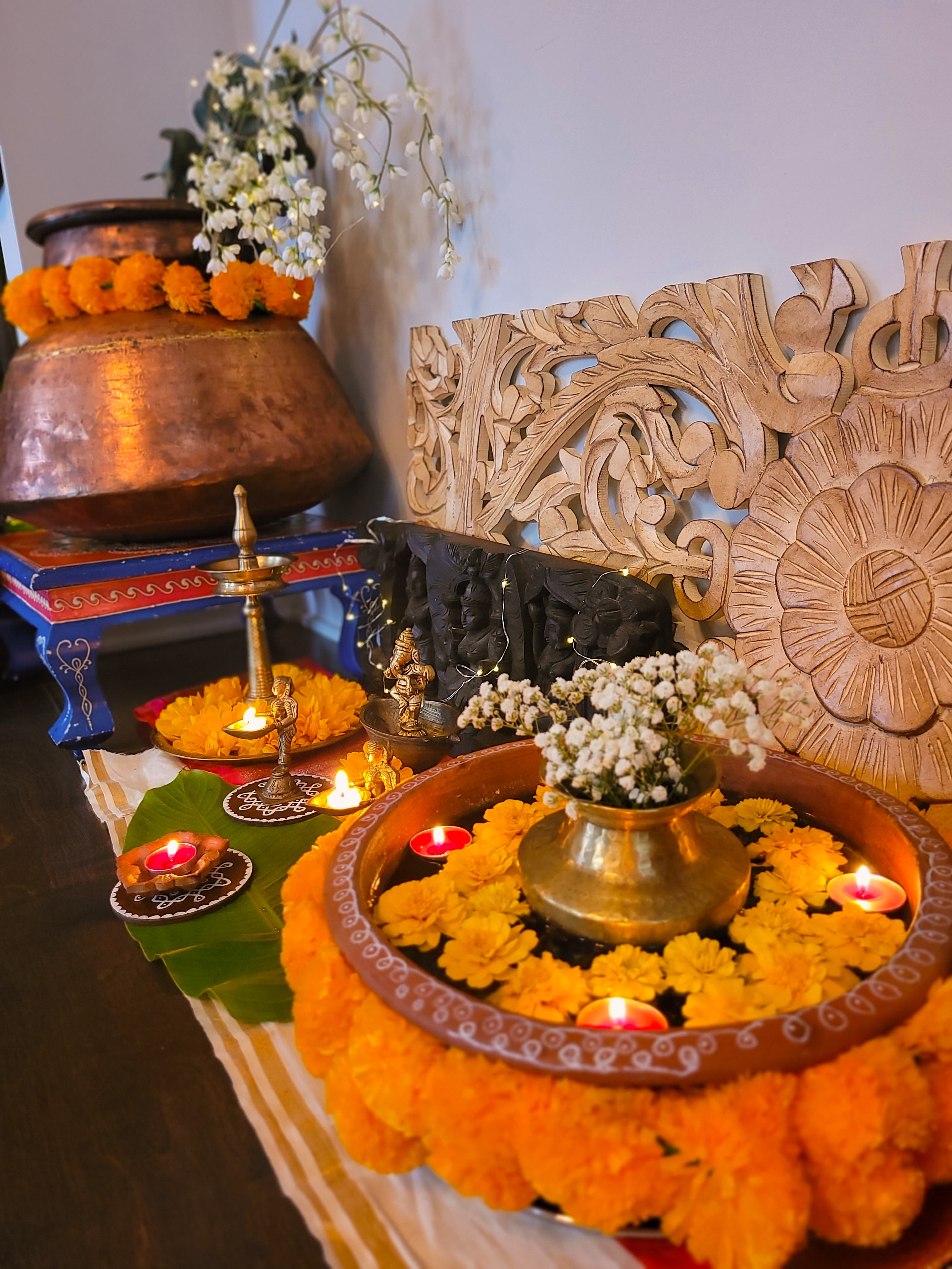 Earthen Diwali decor DesiDIY